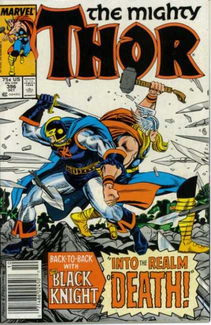 Thor 396 - Marvel - Mighty - Superhero - God Of Thunder - Sword