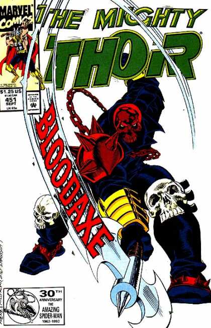 Thor 451 - Bloodaxe - Skull - Mighty - Blood Axe - Axe