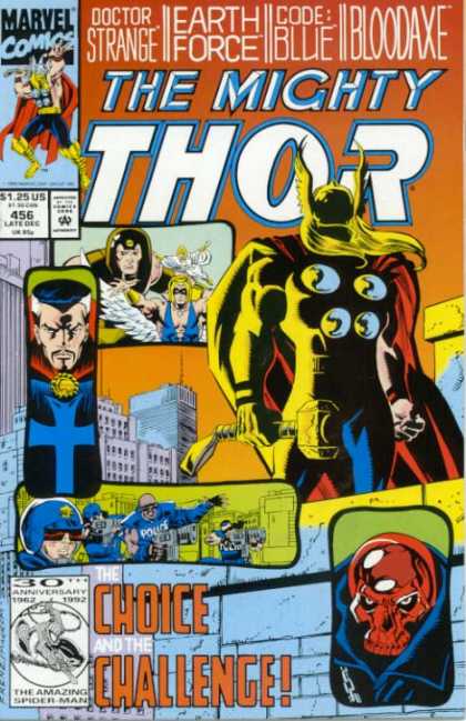 Thor 456 - Doctor Strange - Red Skull