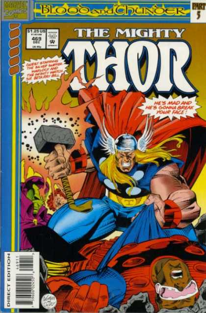 Thor 469 - Hammer - Helmet - Warlock - Anger - Break