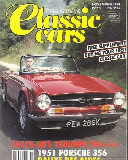 Thoroughbred & Classic Cars - November 1991