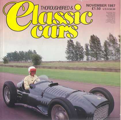 Thoroughbred & Classic Cars - November 1987