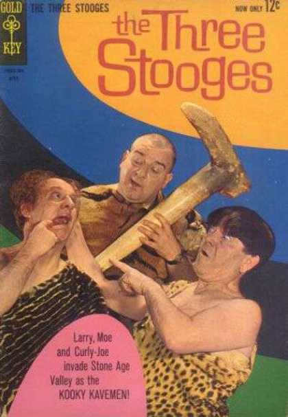 Three Stooges 12 - Larry - Curly - Moe - Stone Age Valley - Kooky Kavemen