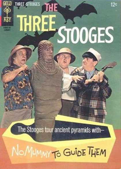Three Stooges 32 - Larry - Moe - Curley - Mummy - Bats