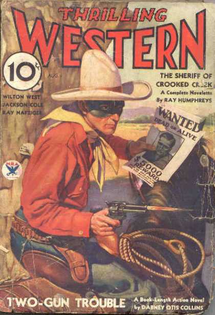 Thrilling Western - 8/1934