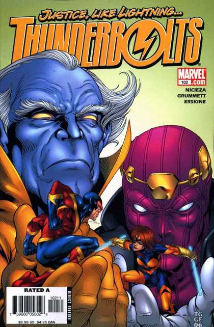 Thunderbolts 102 - Thunderbolts - Justice Like Lightening - Nicieze - Grummett - Erskine - Tom Grummett
