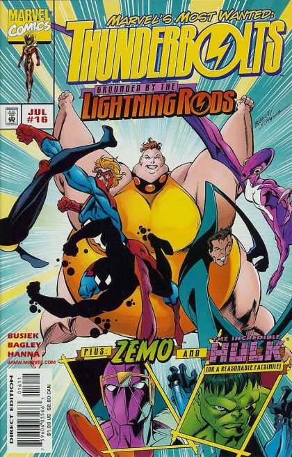 Thunderbolts 16 - Busiek - Zemo - Hulk - Bagley - Hanna - Mark Bagley