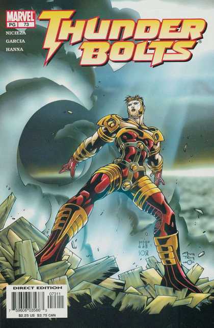 Thunderbolts 73 - Marvel - Nicieza - Garcia - Hanna - Rumbles - Marcelo Sosa