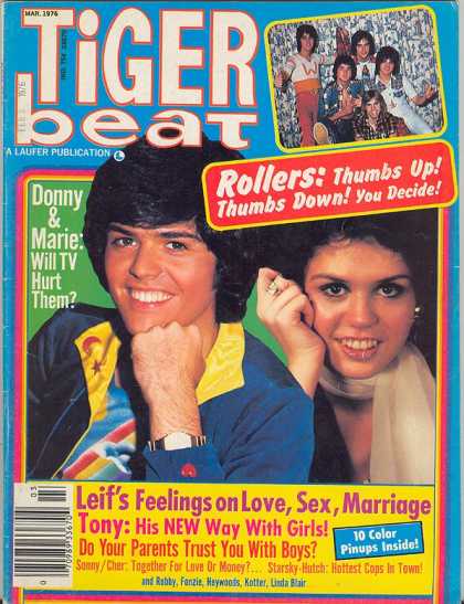 Tiger Beat - 3/1976