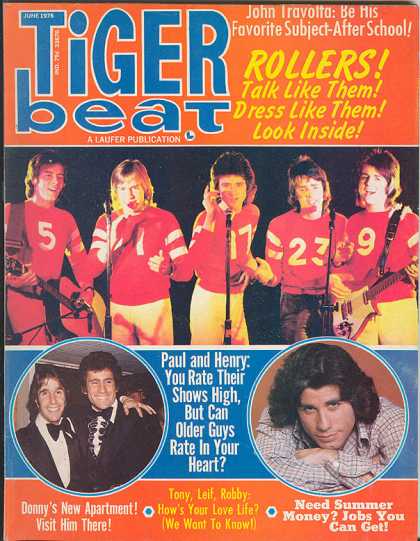 Tiger Beat - 6/1976