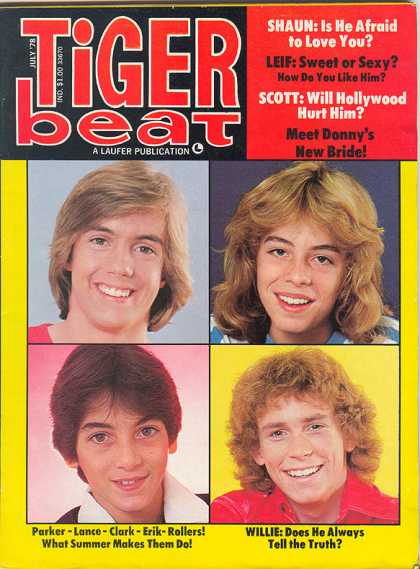 Tiger Beat - 7/1978