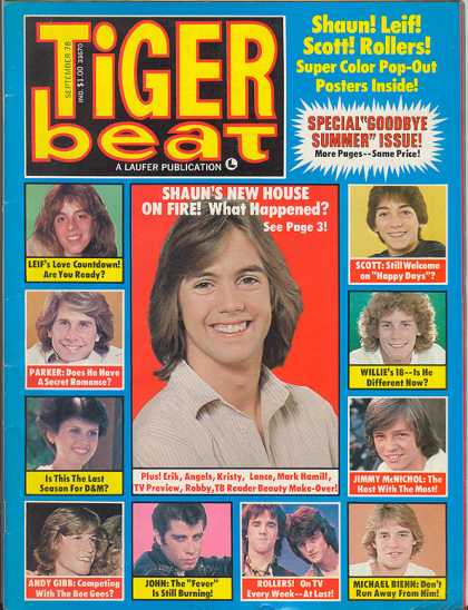 Tiger Beat - 9/1978