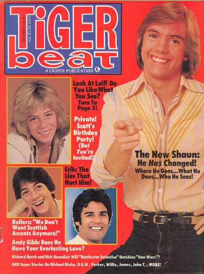 Tiger Beat - 10/1978