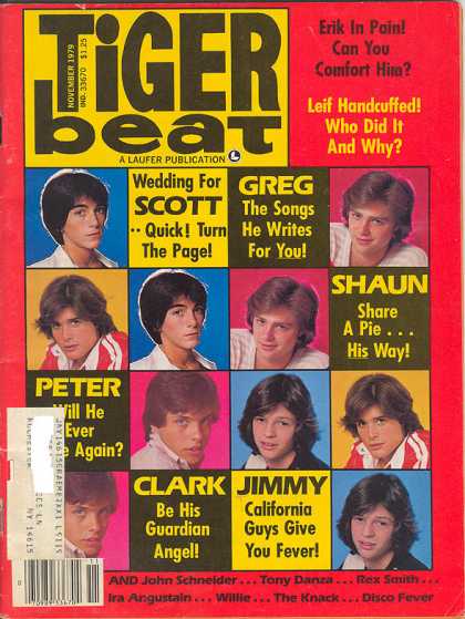 Tiger Beat - 11/1979