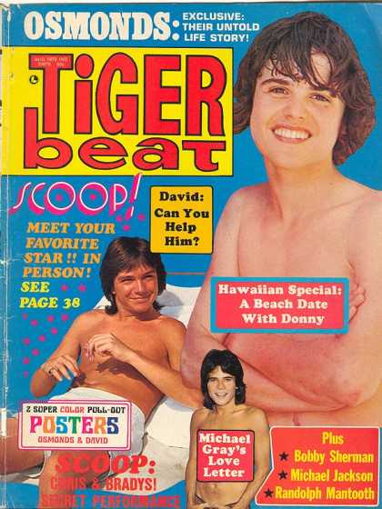 Tiger Beat - 8/1972