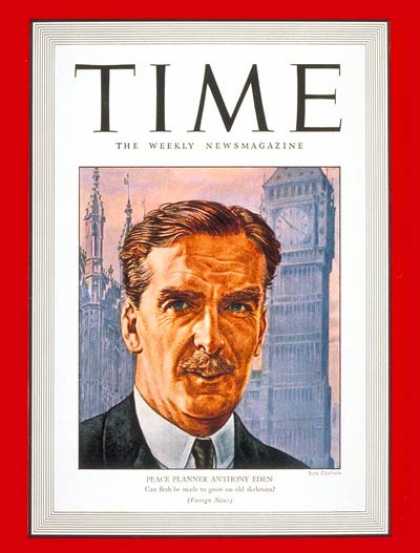 Time - Anthony Eden - Feb. 8, 1943 - Great Britain - Military