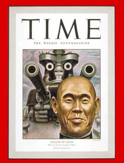 Time - Osami Nagano - Feb. 15, 1943 - Japan - Military - Navy - World War II