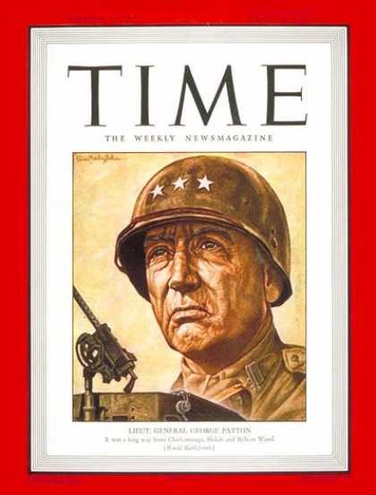 Time - Lt. General George Patton - Apr. 12, 1943 - George Patton - Army - World War II