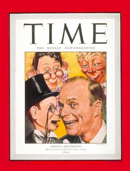 Time - Edgar Bergen - Nov. 20, 1944 - Ventriloquism - Radio - Comedy