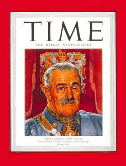 Time - Lord Wavell - July 16, 1945 - Great Britain - India