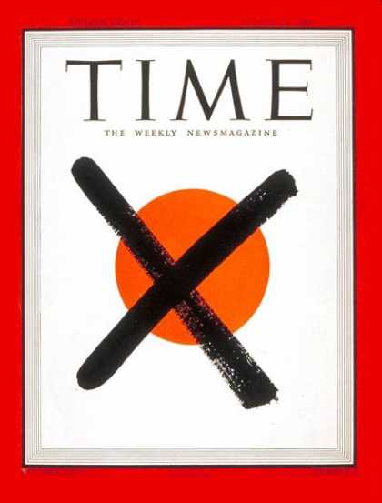 Time - Fall of Japan - Aug. 20, 1945 - World War II - Japan - Peace
