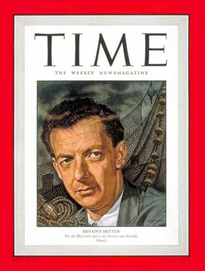 Time - Benjamin Britten - Feb. 16, 1948 - Composers - Classical Music - Music