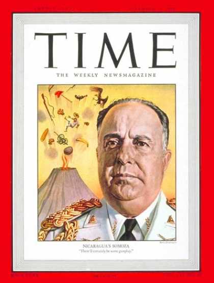 Time - Anastasio Somoza - Nov. 15, 1948 - Nicaragua