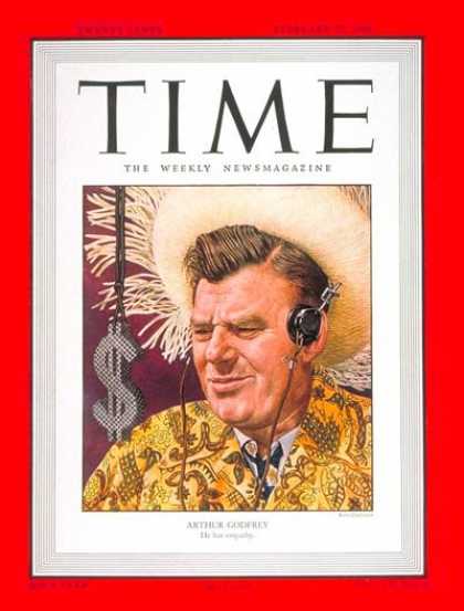 Time - Arthur Godfrey - Feb. 27, 1950 - Radio - Broadcasting
