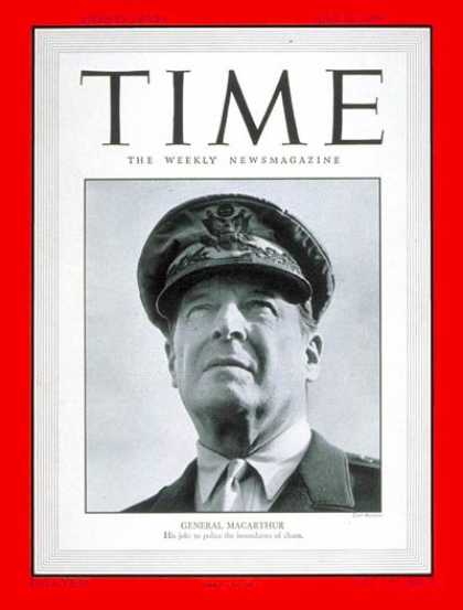 Time - General Douglas MacArthur - July 10, 1950 - Douglas MacArthur - Army - Generals