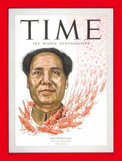 Time - Mao Tse-tung - Dec. 11, 1950 - China - Revolutionaries - Communism