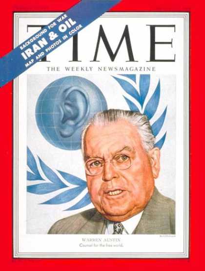 Time - Warren Austin - Feb. 5, 1951 - Diplomacy - Politics