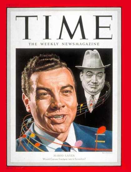 Time - Mario Lanza - Aug. 6, 1951 - Opera - Singers - Music