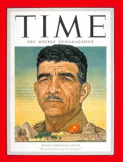 Time - Mohammed Naguib - Sep. 8, 1952 - Egypt - Middle East