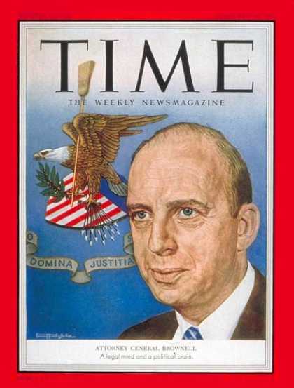 Time - Herbert Brownell - Feb. 16, 1953 - Politics