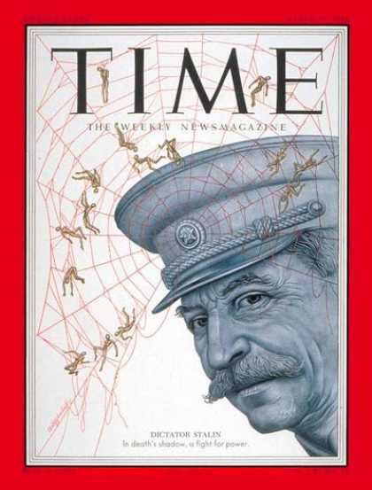 Time - Joseph Stalin - Mar. 16, 1953 - Russia - Communism