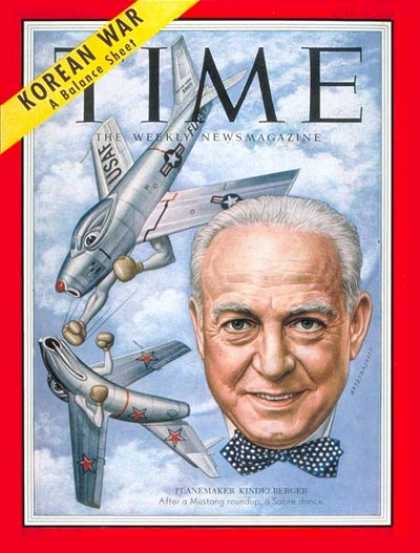 Time - James H. Kindelberger - June 29, 1953 - Industrial Design - Aviation - Business
