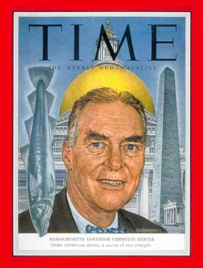Time - Christian A. Herter - Aug. 17, 1953 - Massachusetts - Politics
