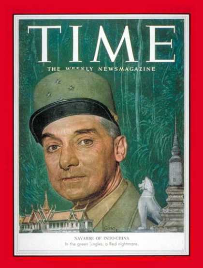 Time - General Henri Navarre - Sep. 28, 1953 - France - Military - Generals