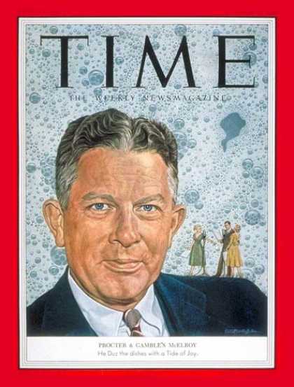 Time - Neil H. McElroy - Oct. 5, 1953 - Neil McElroy - Military - Korean War - Politics