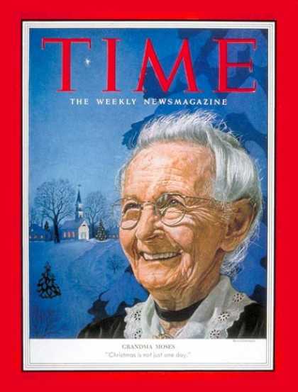 Time - Grandma Moses - Dec. 28, 1953 - Painters - Art