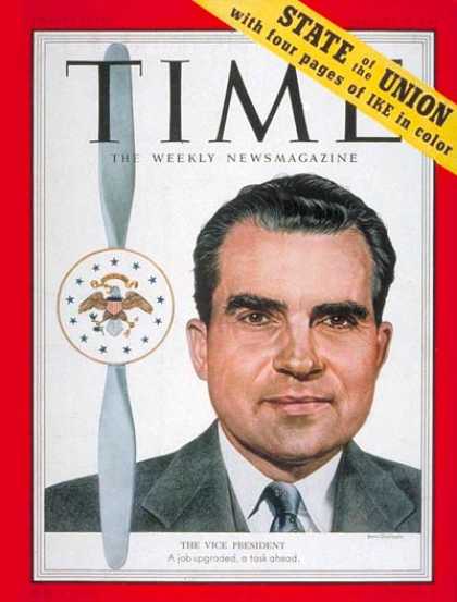 Time - Richard Nixon - Jan. 18, 1954 - Vice Presidents - Politics