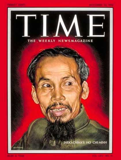 Time - Ho Chi Minh - Nov. 22, 1954 - Vietnam