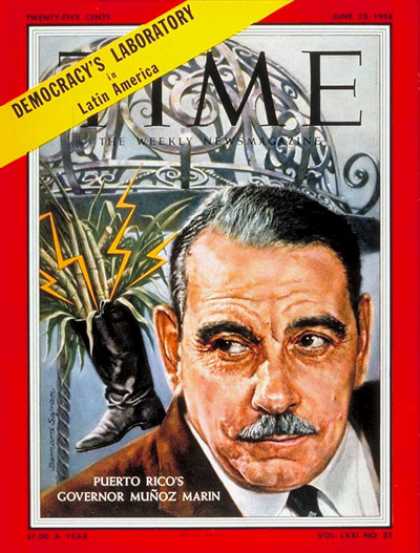 Time - Luis Munoz Marin - June 23, 1958 - Puerto Rico