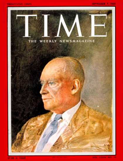 Time - Dwight Eisenhower - Sep. 7, 1959 - U.S. Presidents - Politics