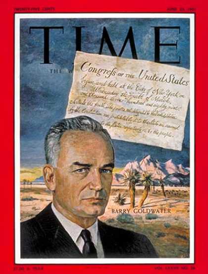 Time - Barry Goldwater - June 23, 1961 - Politics
