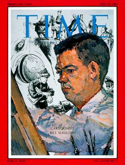 Time - Bill Maudlin - July 21, 1961 - Cartoons - Art