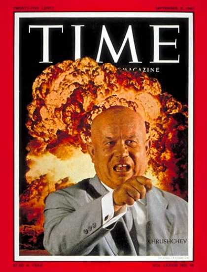 Time - Nikita Khrushchev - Sep. 8, 1961 - Russia