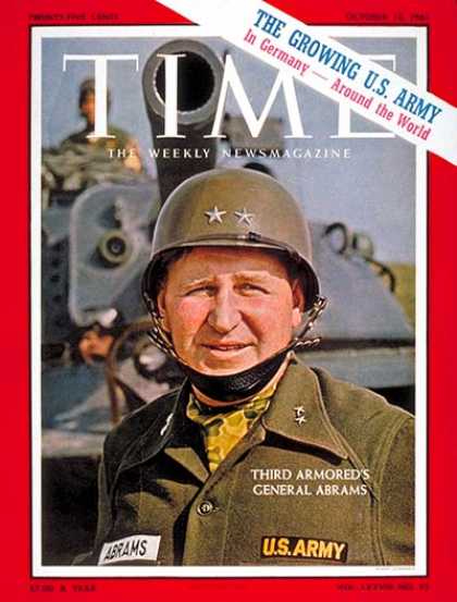 Time - Major General Abrams - Oct. 13, 1961 - Cold War - Military - Generals