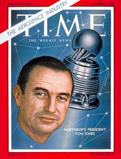 Time - Thomas V. Jones - Oct. 27, 1961 - Spacecraft - Innovation - Space Exploration
