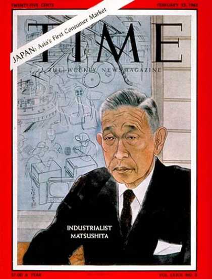 Time - Konosuke Matsushita - Feb. 23, 1962 - Japan